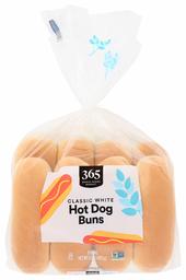 365 Everyday Value, Classic Hot Dog Buns, 8 ct