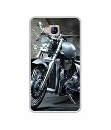 Amazon Brand - Solimo Designer Motorcycle UV Printed Soft Back Case Mobile Cover for Lyf Wind 2