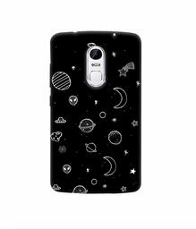 Amazon Brand - Solimo Designer Solar System 3D Printed Hard Back Case Mobile Cover for Lenovo Vibe X3