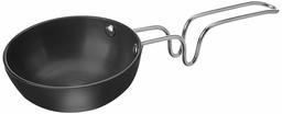 Amazon Brand - Solimo Hard Anodized Tadka Pan (9.4cm)