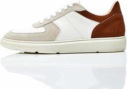 find. Encontrar. Fletcher - Zapatillas Bajas, Color Blanco/Bronceado, 12 US