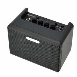 AmazonBasics Mini Guitar Amplifier - 3Watt, 2 Channels, Black