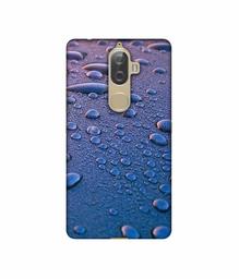 Amazon Brand - Solimo Designer Water Drops UV Printed Soft Back Case Mobile Cover for Lenovo K8 Plus