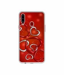 Amazon Brand - Solimo Designer Hearts UV Printed Soft Back Case Mobile Cover for Samsung Galaxy A20s