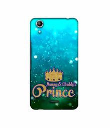 Amazon Brand - Solimo Designer Mummy & Daddy's Prince 3D Printed Hard Back Case Mobile Cover for Micromax Canvas Selfie Lens Q345