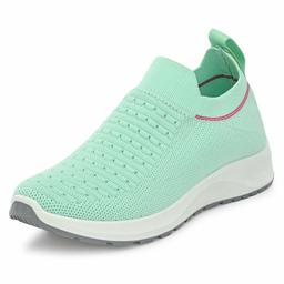 Flavia Women's Green Running Shoes-7 UK (39 EU) (8 US) (FKT/SP016/GRN)