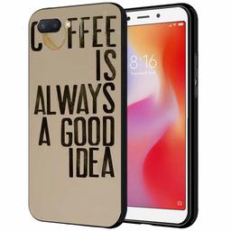 Amazon Brand - Solimo Designer Coffee Printed Hard Back Case Mobile Cover for Xiaomi Redmi 6A (D1240)