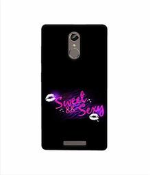 Amazon Brand - Solimo Designer Sweet and Sexy 3D Printed Hard Back Case Mobile Cover for Gionee S6s