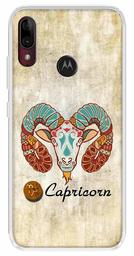 Amazon Brand - Solimo Designer Multicolor Capricorn Design Printed Soft Back Case Mobile Cover for Motorola Moto E6s / Motorola Moto E6 Plus