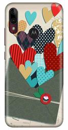 Amazon Brand - Solimo Designer Heart Design 3D Printed Hard Back Case Mobile Cover for Motorola Moto E6s / Motorola Moto E6 Plus