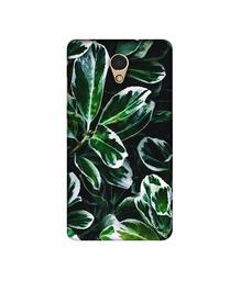 Amazon Brand - Solimo Designer Leaf Imperation 3D Printed Hard Back Case Mobile Cover for Lenovo P2