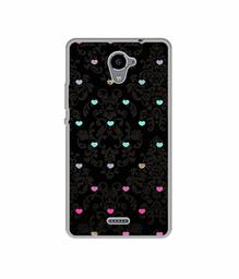 Amazon Brand - Solimo Designer Heart Texture UV Printed Soft Back Case Mobile Cover for Panasonic Eluga Ray X