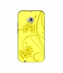 Amazon Brand - Solimo Designer Sunflower Pattern 3D Printed Hard Back Case Mobile Cover for Motorola Moto E 2nd Generation