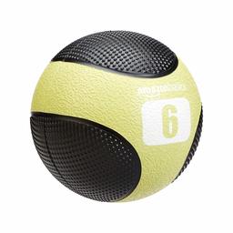 AmazonBasics Double Grip Type Medicine Ball, 6-lb (Renewed)