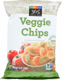 365 Everyday Value, Veggie Chips, 6 oz