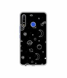 Amazon Brand - Solimo Designer Solar System UV Printed Soft Back Case Mobile Cover for Tecno Spark 4