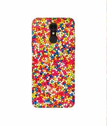 Amazon Brand - Solimo Designer Multicolor Bin 3D Printed Hard Back Case Mobile Cover for LG Q7