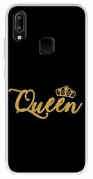 Amazon Brand - Solimo Designer Multicolor Queen Printed Soft Back Case Mobile Cover for Vivo Y95 / Vivo Y93 / Vivo Y91