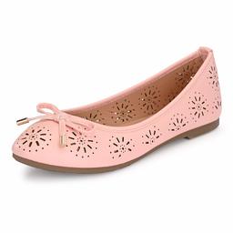 Flavia Women's Lt Pink Ballet Flats-4 UK (36 EU) (5 US) (FK/WQ0013/PNK)