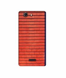 Amazon Brand - Solimo Designer Red and Purple Brick 3D Printed Hard Back Case Mobile Cover for Micromax Canvas Nitro 2 E311