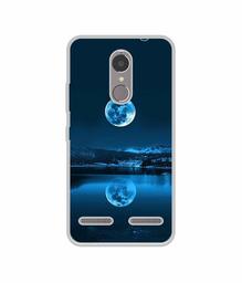 Amazon Brand - Solimo Designer Moon Pattern Print UV Printed Soft Back Case Mobile Cover for Lenovo K6 Power