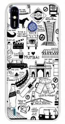 Amazon Brand - Solimo Designer Multicolor Mumbai Comic Printed Soft Back Case Mobile Cover for Tecno Spark Go Plus