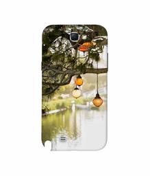 Amazon Brand - Solimo Designer Hanging Lights 3D Printed Hard Back Case Mobile Cover for Samsung Galaxy Note 2 N7100