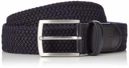 Marque Amazon - Hikaro Ceinture en Tissu Homme, Bleu marine, 46, Label:46