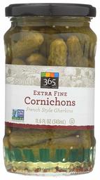 365 Everyday Value, Extra Fine Cornichons, 11.6 fl oz