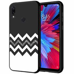 Amazon Brand - Solimo Designer Black & White Printed Hard Back Case Mobile Cover for Redmi Note 7 & Redmi Note 7 Pro (D1142)