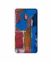 Amazon Brand - Solimo Designer Color Blog On Canvas 3D Printed Hard Back Case Mobile Cover for Nokia 2.1