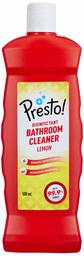 Amazon Brand - Presto! Bathroom Cleaner, Lemon - 500 ml