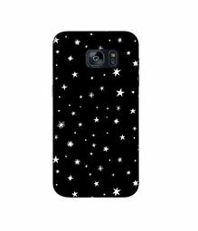 Amazon Brand - Solimo Designer Sperking Stars 3D Printed Hard Back Case Mobile Cover for Samsung Galaxy S7 Edge