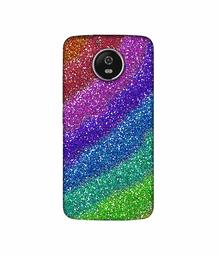 Amazon Brand - Solimo Designer Multicolor Sparkle 3D Printed Hard Back Case Mobile Cover for Motorola Moto G5