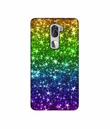 Amazon Brand - Solimo Designer Multicolor Stars 3D Printed Hard Back Case Mobile Cover for Coolpad Cool1 Dual