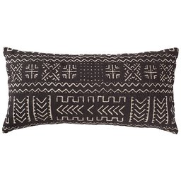 Amazon Brand – Rivet Mudcloth-Inspired Decorative Throw Pillow, 12