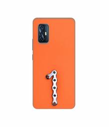 Amazon Brand - Solimo Designer Number One 3D Printed Hard Back Case Mobile Cover for Vivo V17