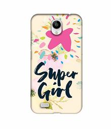 Amazon Brand - Solimo Designer Super Girl 3D Printed Hard Back Case Mobile Cover for Vivo Y21L