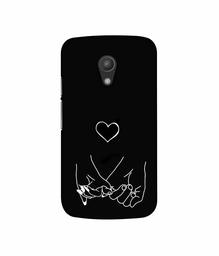 Amazon Brand - Solimo Designer Holding Hands 3D Printed Hard Back Case Mobile Cover for Motorola Moto G 2nd Generation