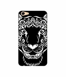 Amazon Brand - Solimo Designer White Tiger 3D Printed Hard Back Case Mobile Cover for Oppo F3