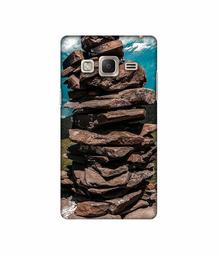 Amazon Brand - Solimo Designer Rocks 3D Printed Hard Back Case Mobile Cover for Samsung Z3