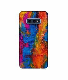 Amazon Brand - Solimo Designer Dark Multicolor Canvas 3D Printed Hard Back Case Mobile Cover for Samsung Galaxy S10e