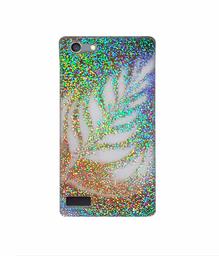 Amazon Brand - Solimo Designer Sparkle Coffee 3D Printed Hard Back Case Mobile Cover for Oppo Neo 7