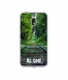 Amazon Brand - Solimo Designer Alone UV Printed Soft Back Case Mobile Cover for Nokia 2.2