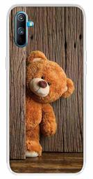 Amazon Brand - Solimo Designer Multicolor Teddy Design Printed Soft Back Case Mobile Cover for Realme C3