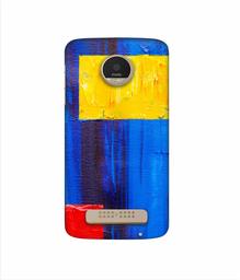 Amazon Brand - Solimo Designer Rectangle On Canvas 3D Printed Hard Back Case Mobile Cover for Motorola Moto Z Play