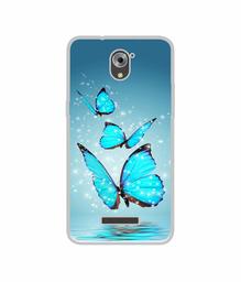 Amazon Brand - Solimo Designer Flying Butterflies UV Printed Soft Back Case Mobile Cover for Coolpad Mega 3