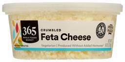 365 Everyday Value Feta Cheese Crumbles, 6 oz