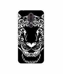 Amazon Brand - Solimo Designer White Tiger 3D Printed Hard Back Case Mobile Cover for Nokia 8.1