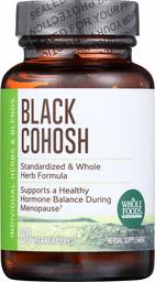 Whole Foods Market, Black Cohosh, 60 ct